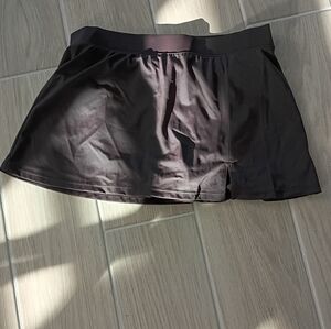 Brown Swim Skirt